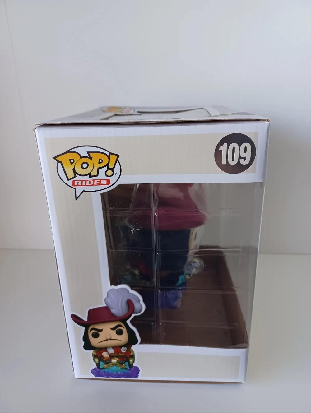 Disney World 50 Captain Hook‎ At The Peter Pan's Flight Attraction 109 Funko Pop